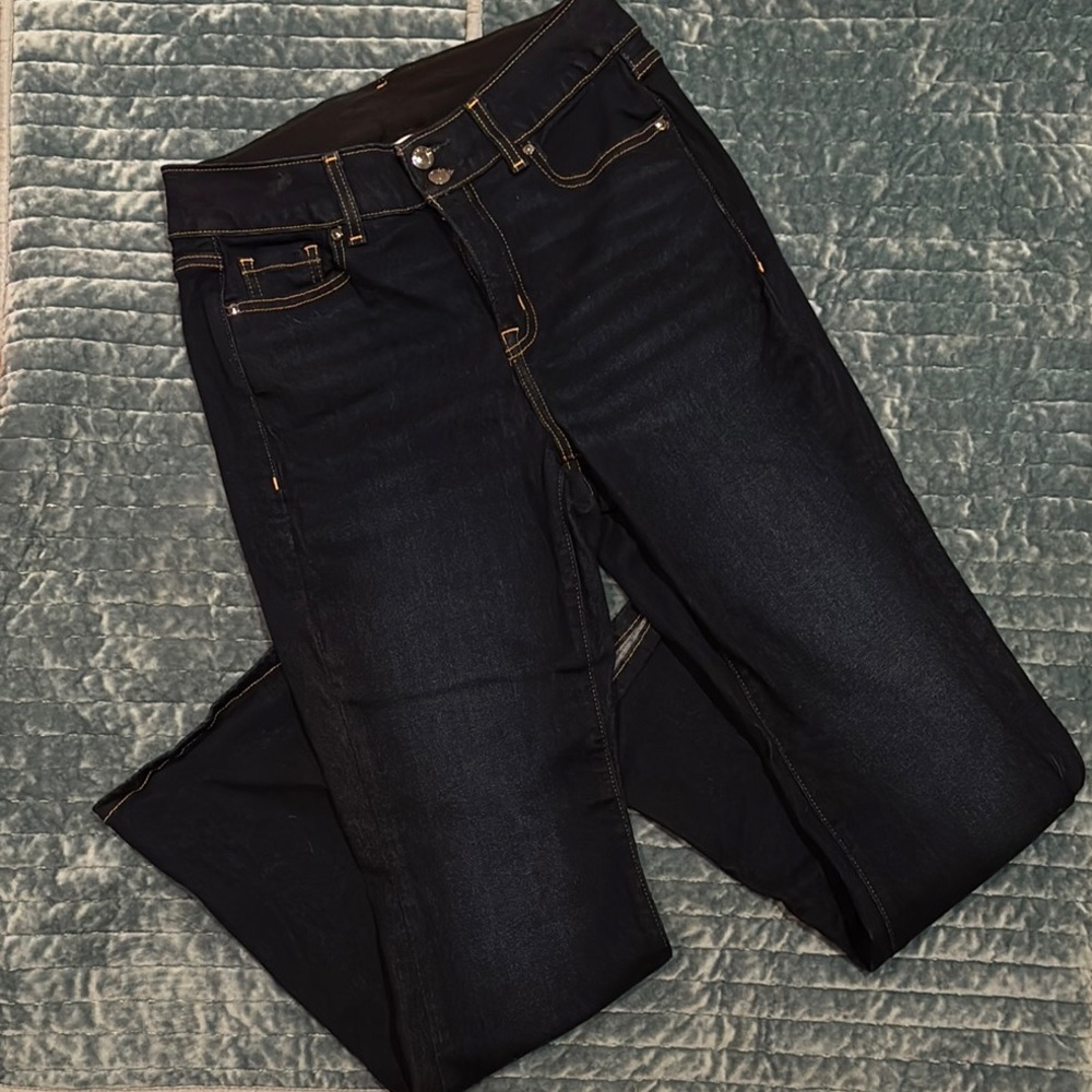 Lane Bryant Tighter Tummy Boot Cut, Dark Wash Jeans
